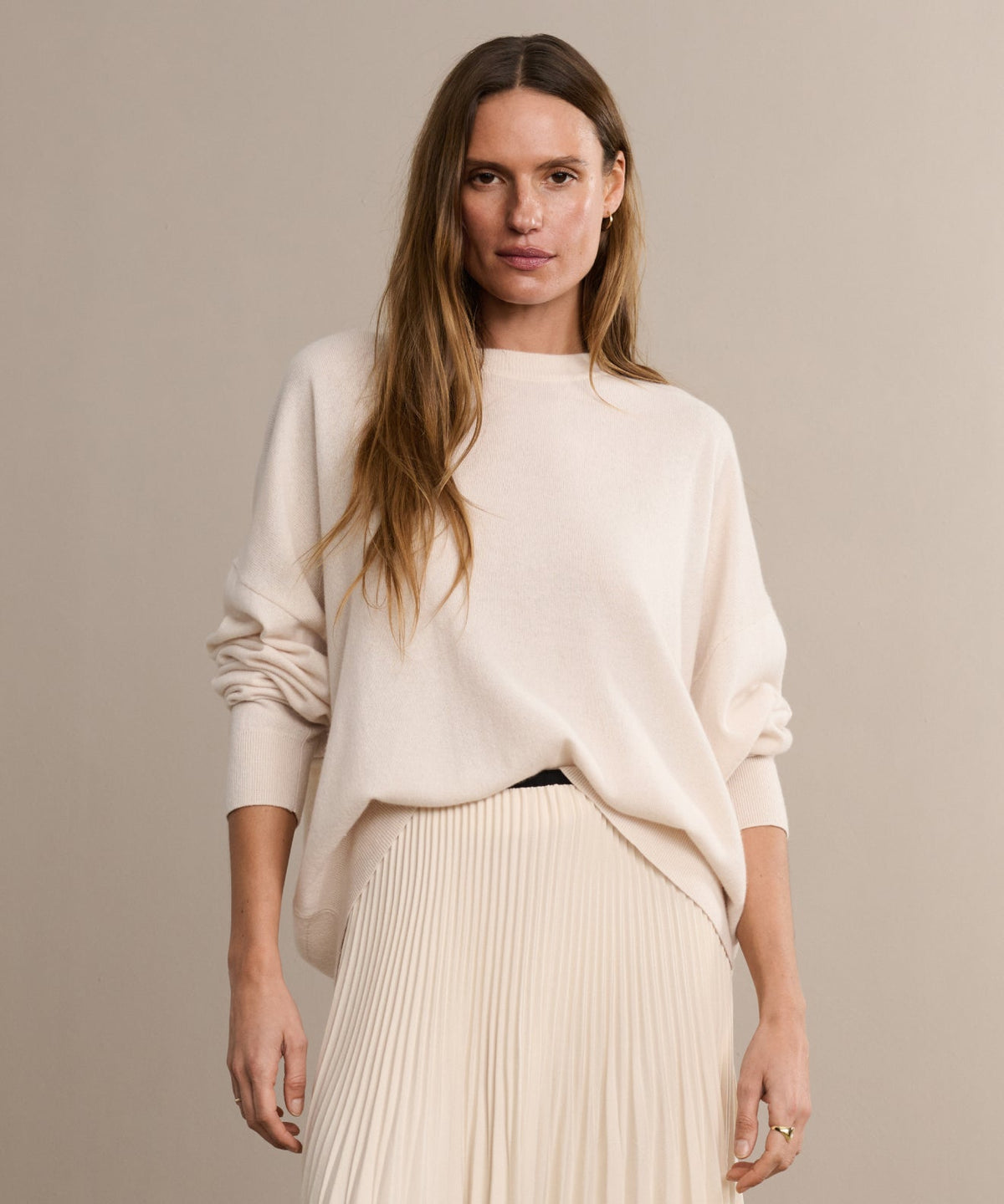 Cashmere Marina Crewneck