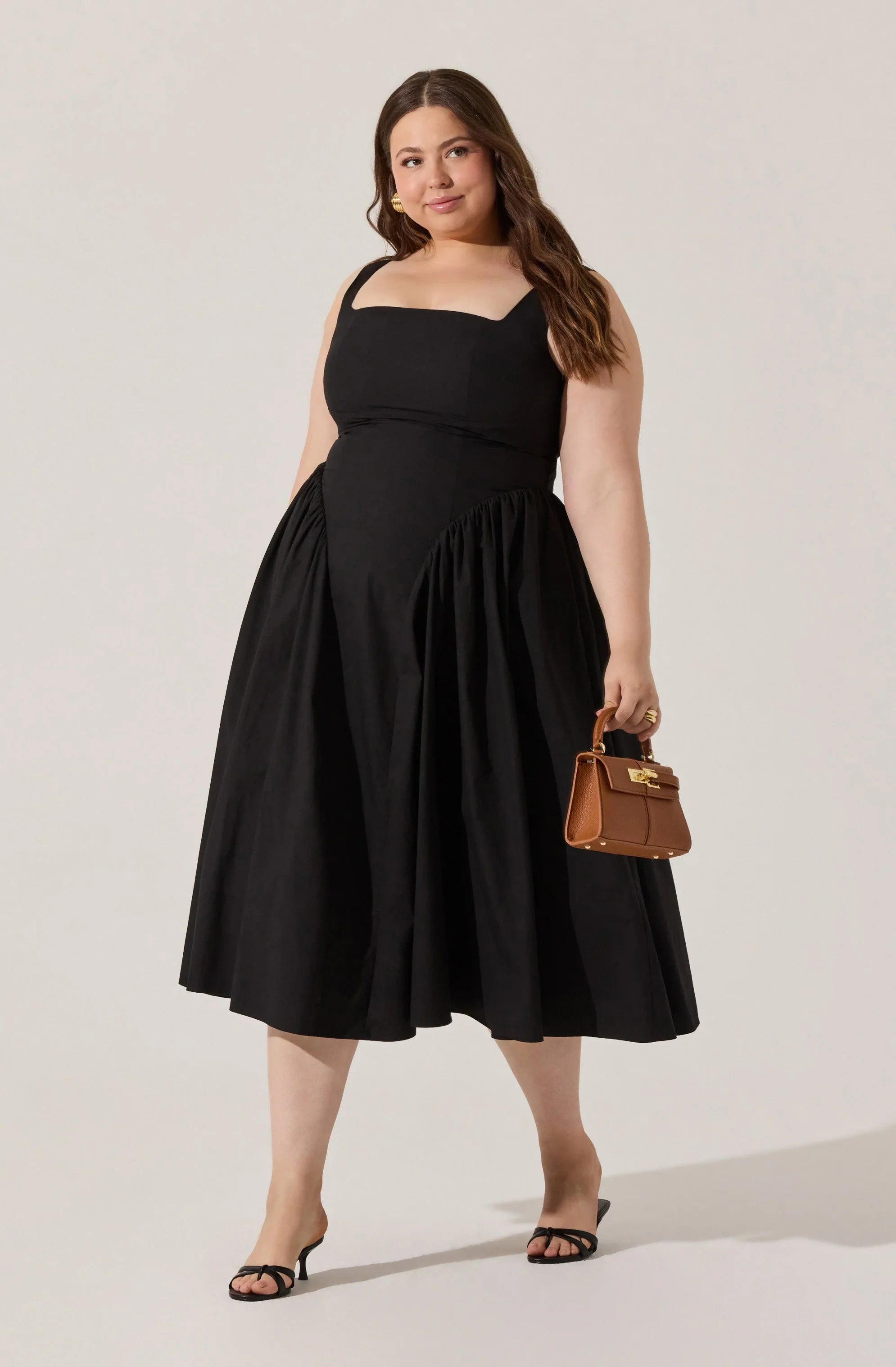 Lbruh Vinya Poplin Drop Waist Dress