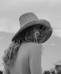 Crochet Raffia Sun Hat