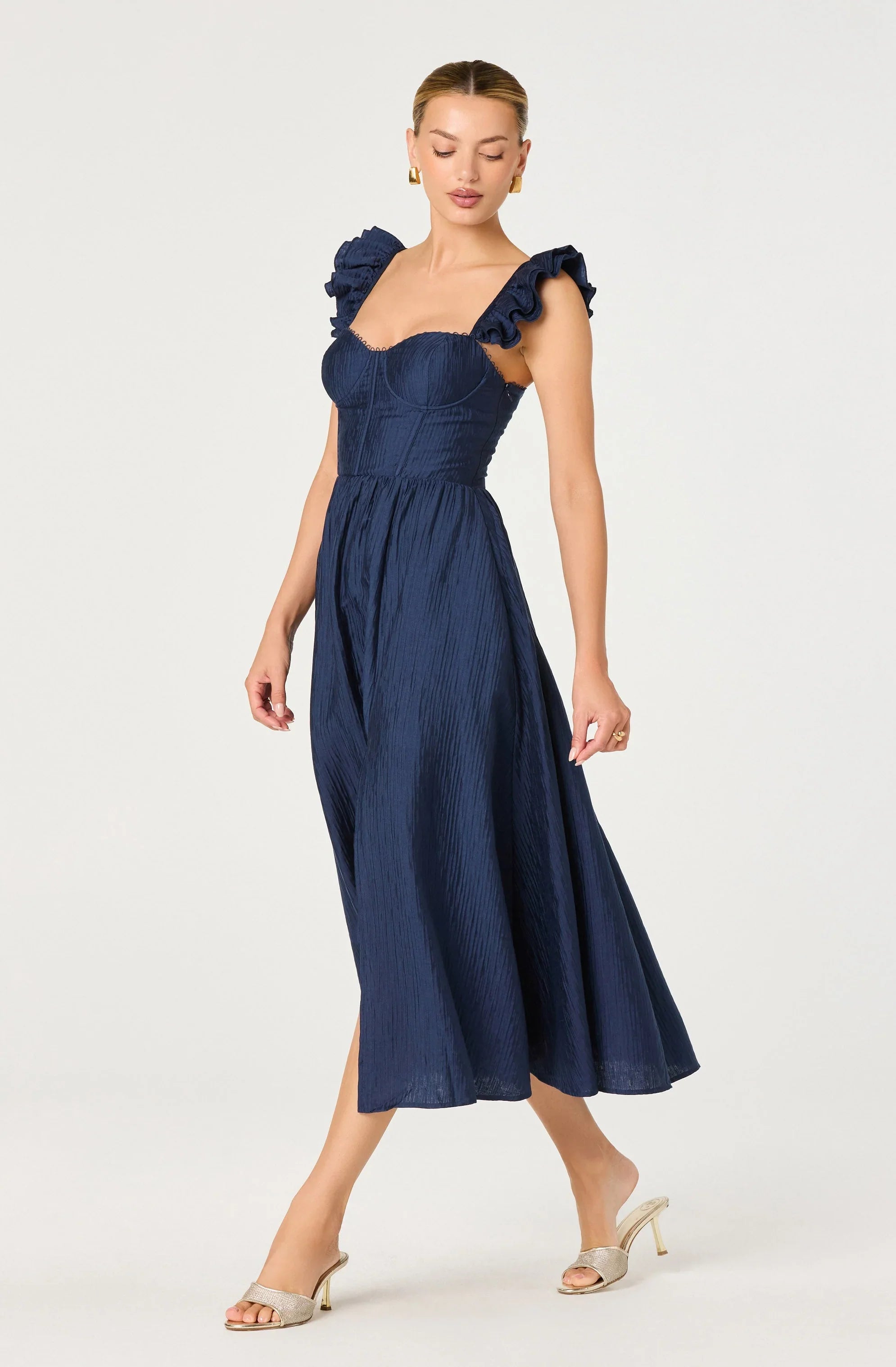 Lbruh Wedelia Bustier Midi Dress