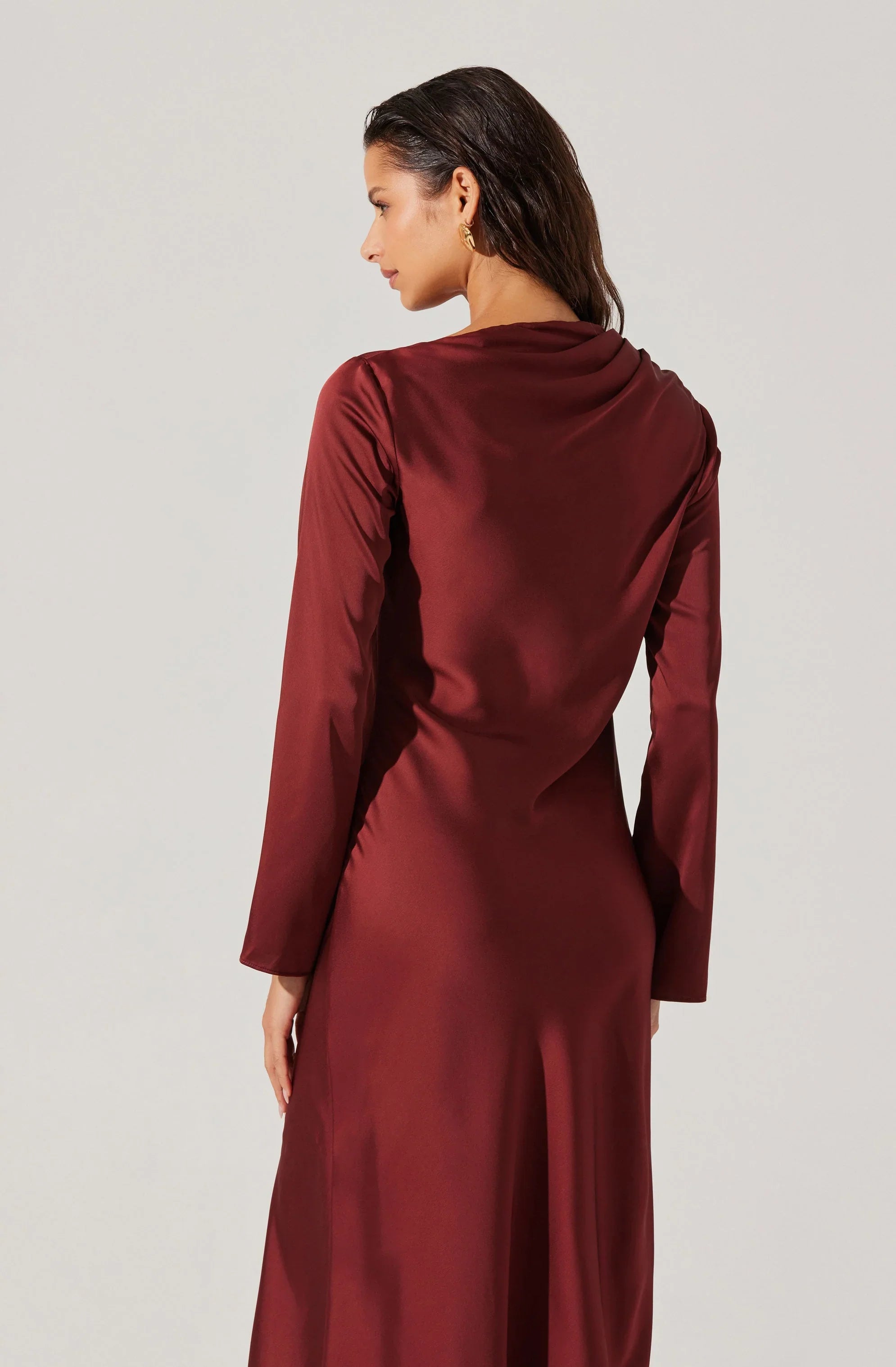Lbruh Catriona Satin Maxi Dress
