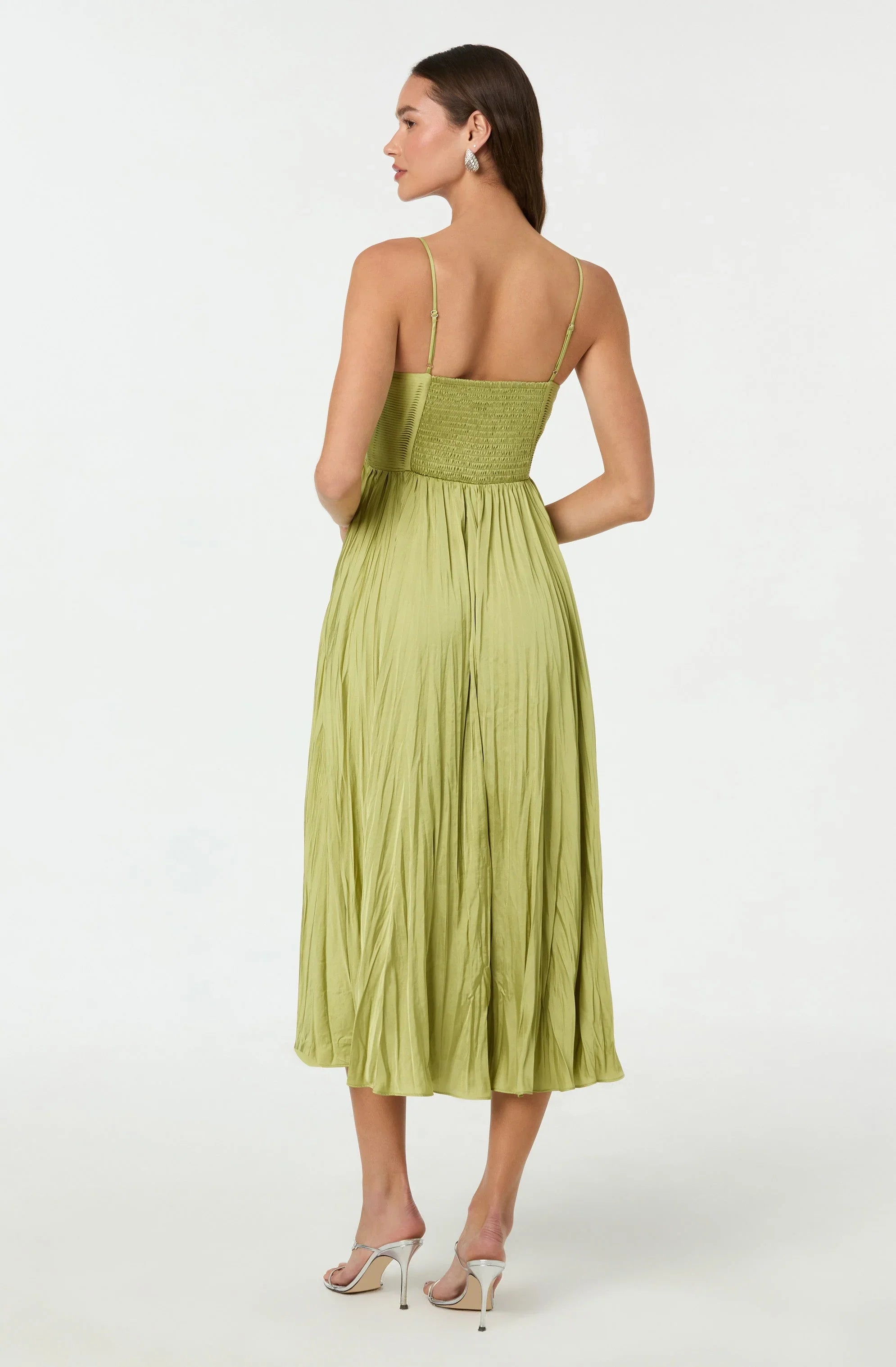 Inixyf Maeve Pleated Midi Dress
