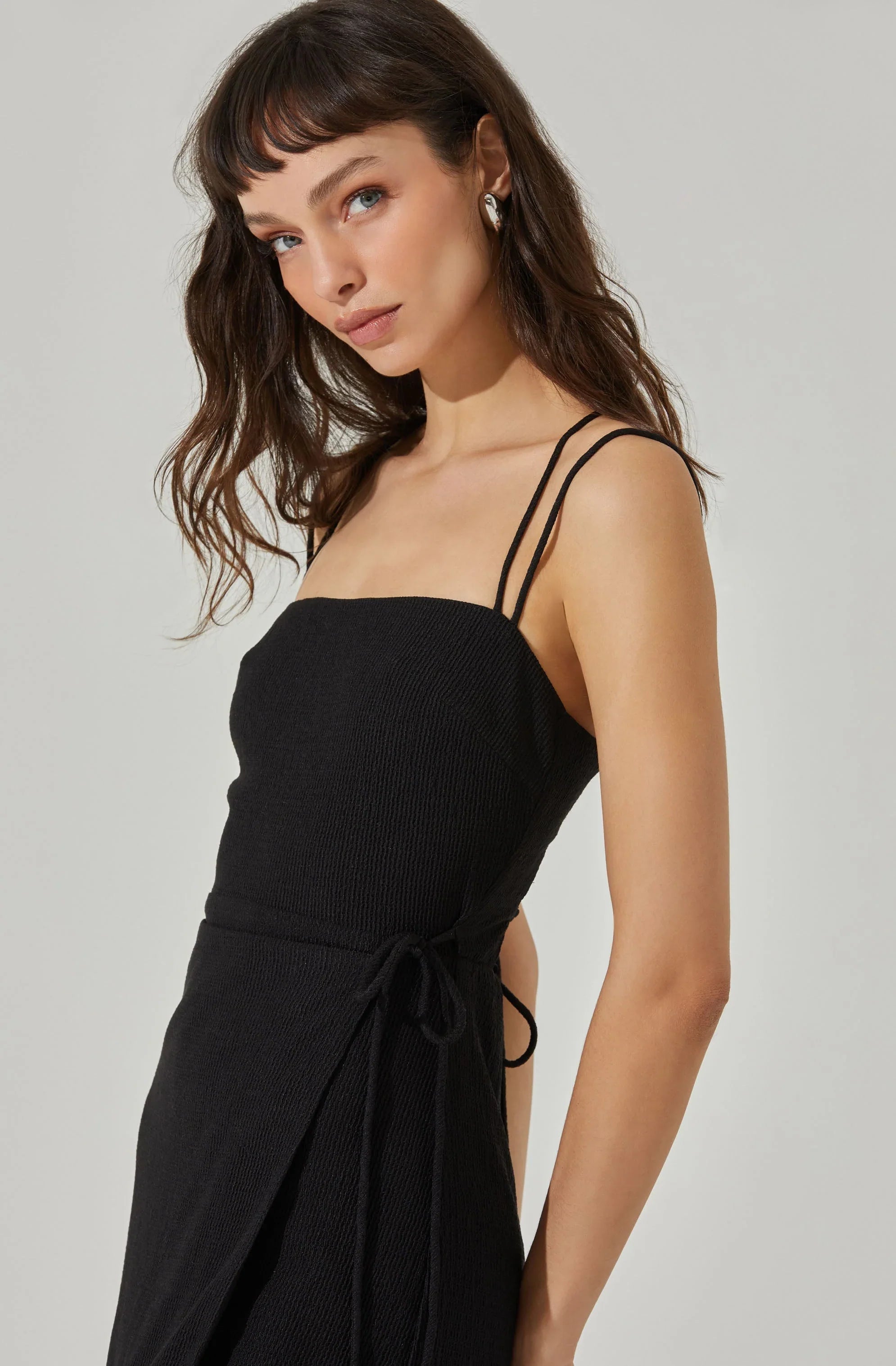 Lbruh Brinda Wrap Midi Dress