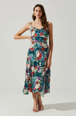 Lbruh Gaia Floral Midi Dress