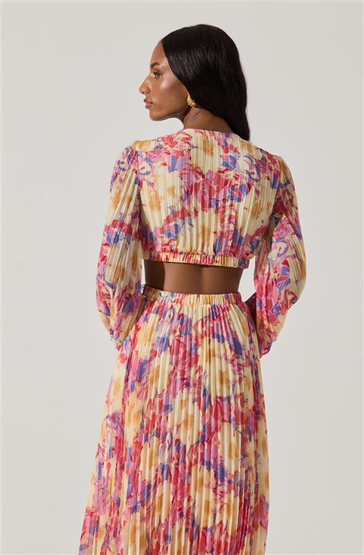 Lbruh Revery Floral Long Sleeve Maxi Dress