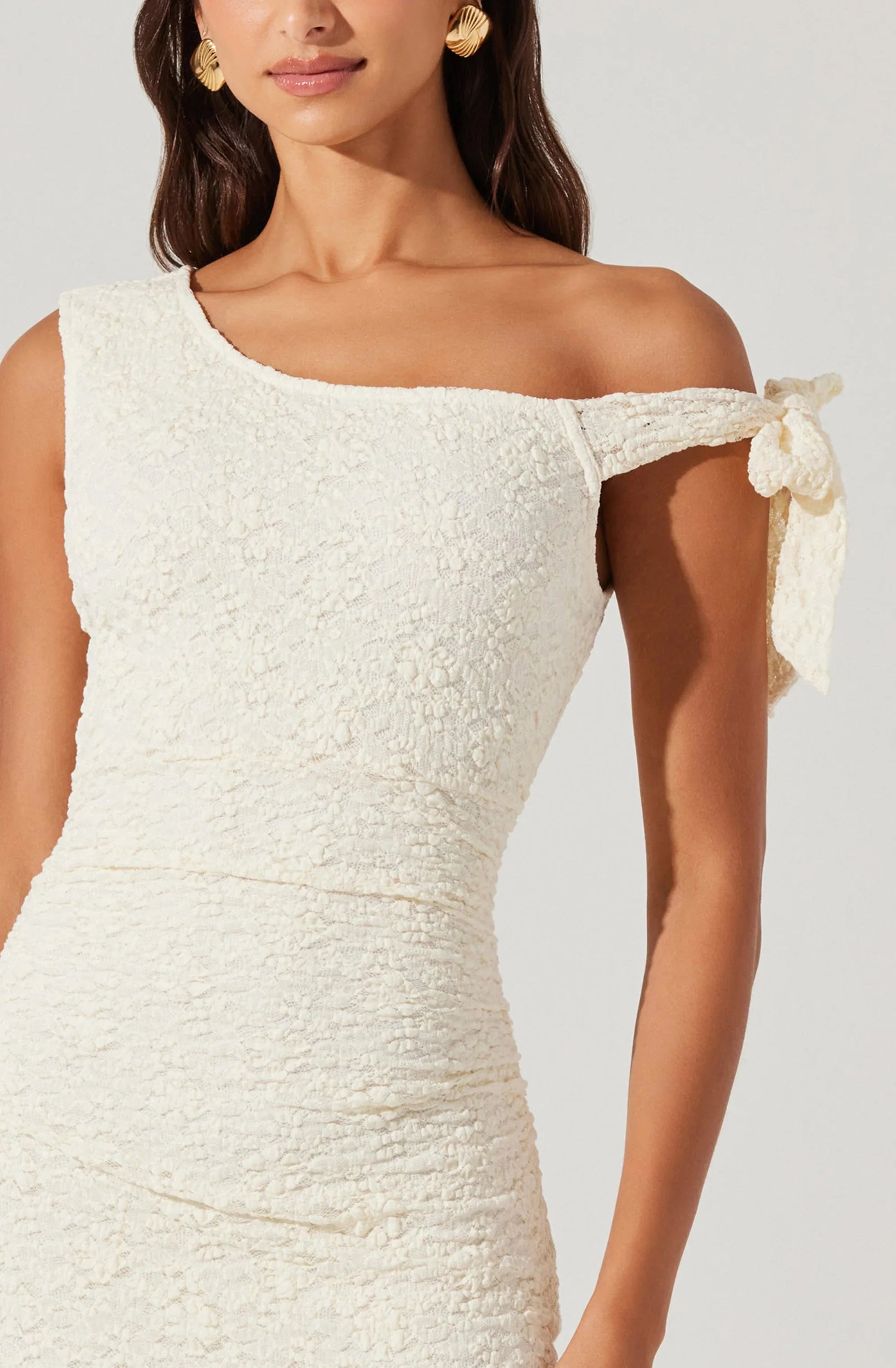 Lbruh Emely Off Shoulder Midi Dress