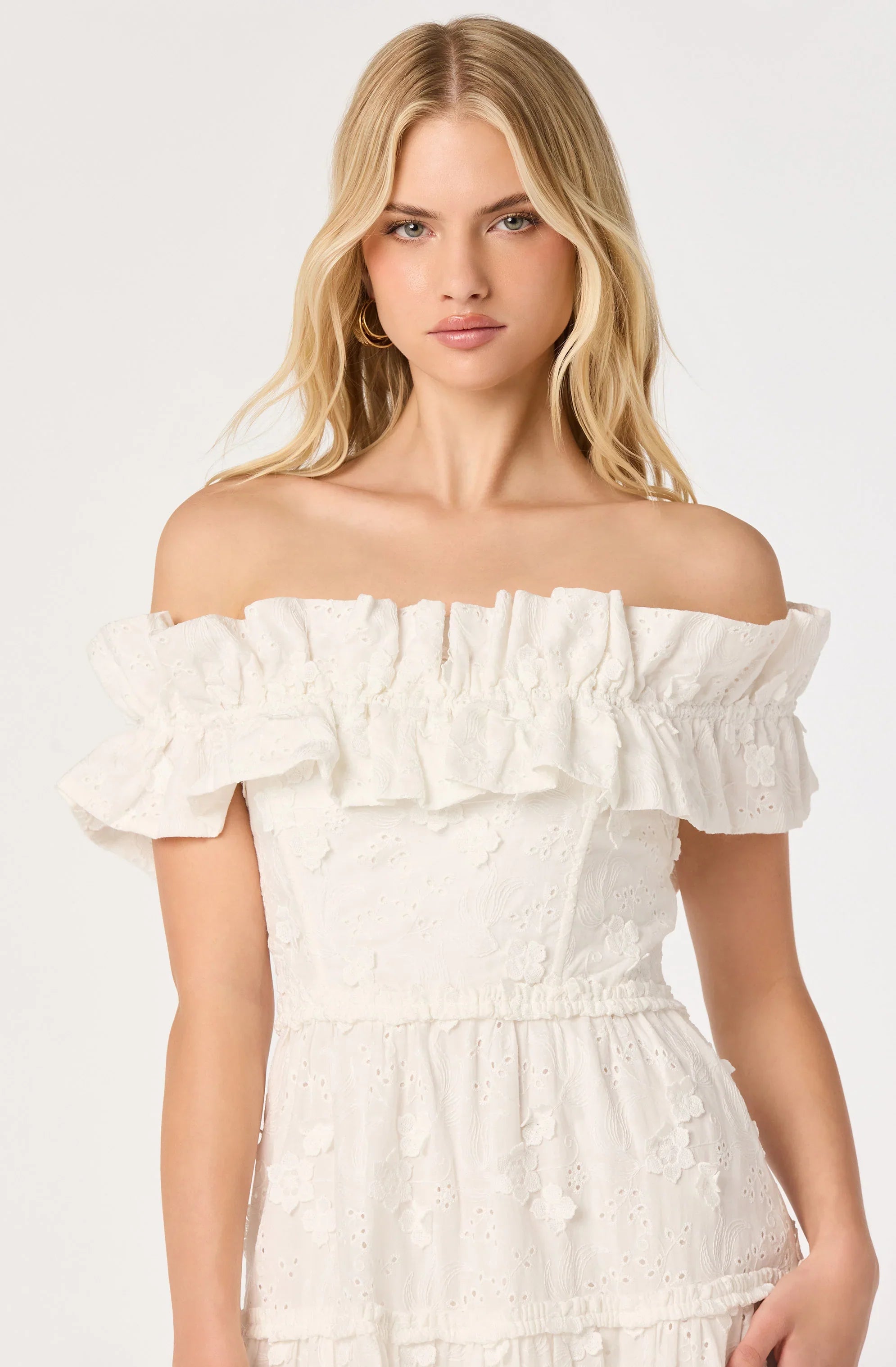 Inixyf Piccola Off Shoulder Maxi Dress