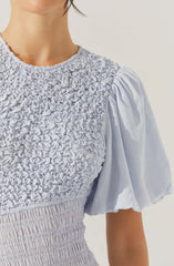 Lbruh Theoni Smocked Asymmetric Dress