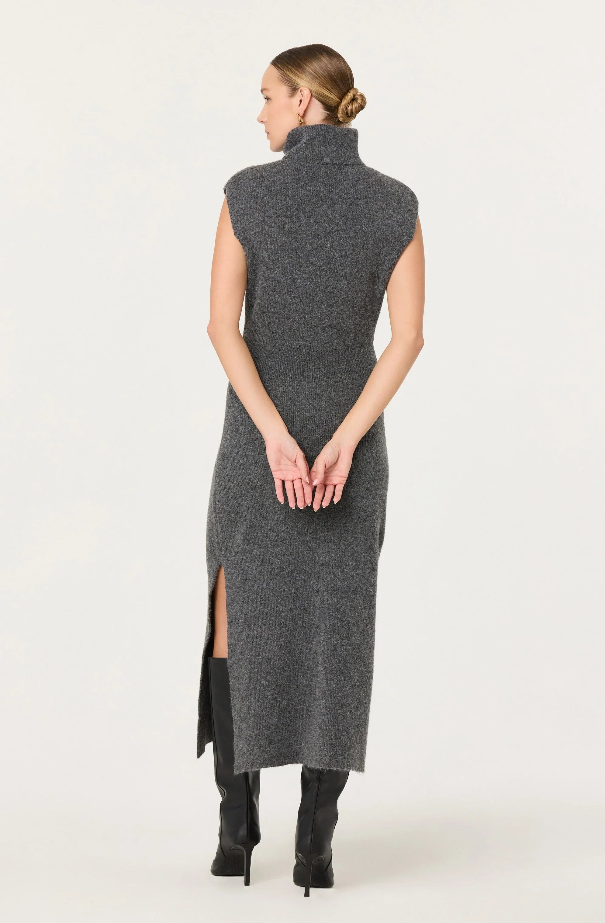 Lbruh Roxanna Turtleneck Sweater Maxi Dress