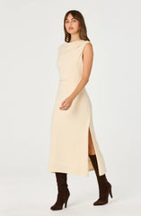 Lbruh Draped Midi Dress