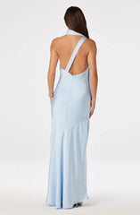 Lbruh Varya Satin Cowl Neck Maxi Dress
