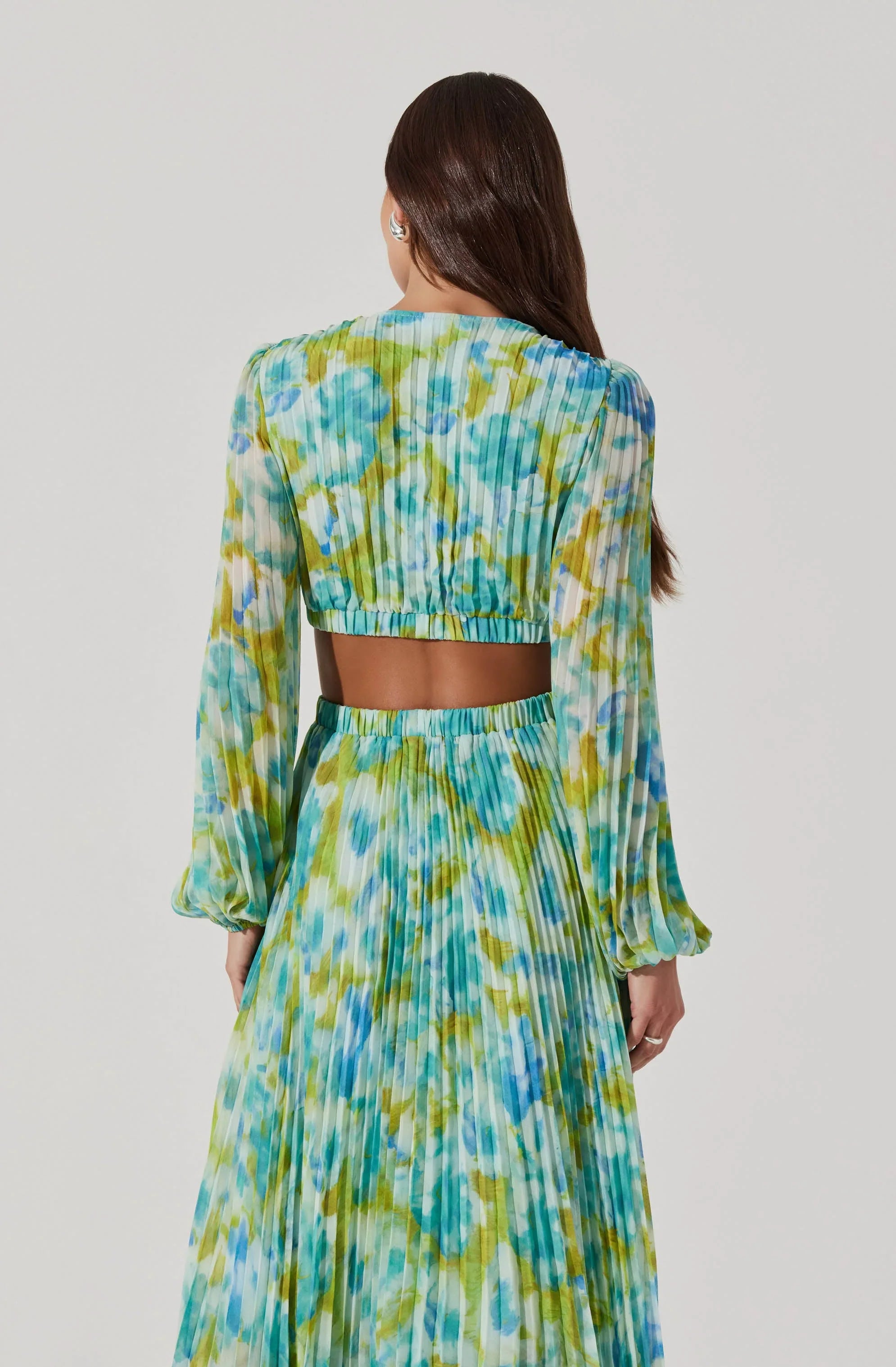 Lbruh Revery Floral Long Sleeve Maxi Dress