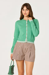 Inixyf Clovis Color Block Faux Layered Cardigan
