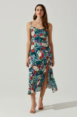 Lbruh Gaia Floral Midi Dress