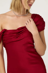 Lbruh Alyssia One Shoulder Maxi Dress