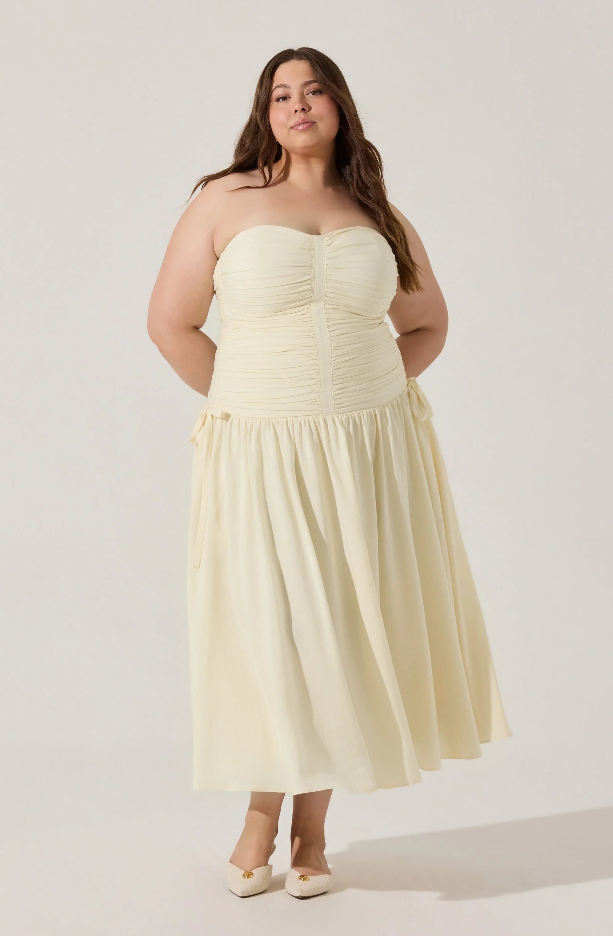 Lbruh Zori Strapless Maxi Dress