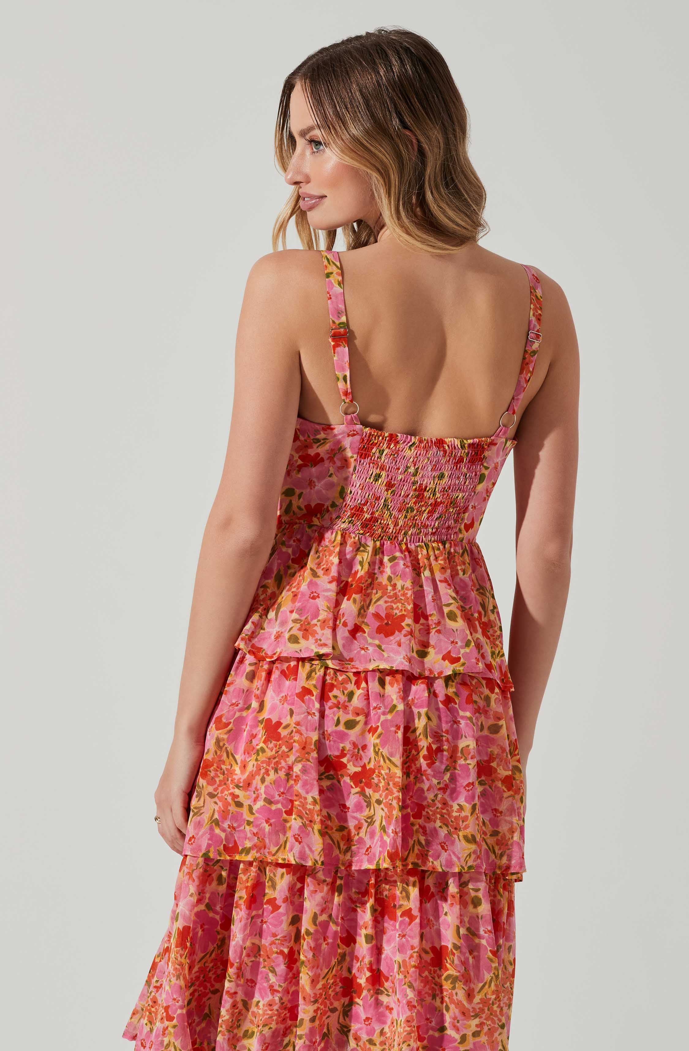 Lbruh Midsummer Floral Tiered Maxi Dress