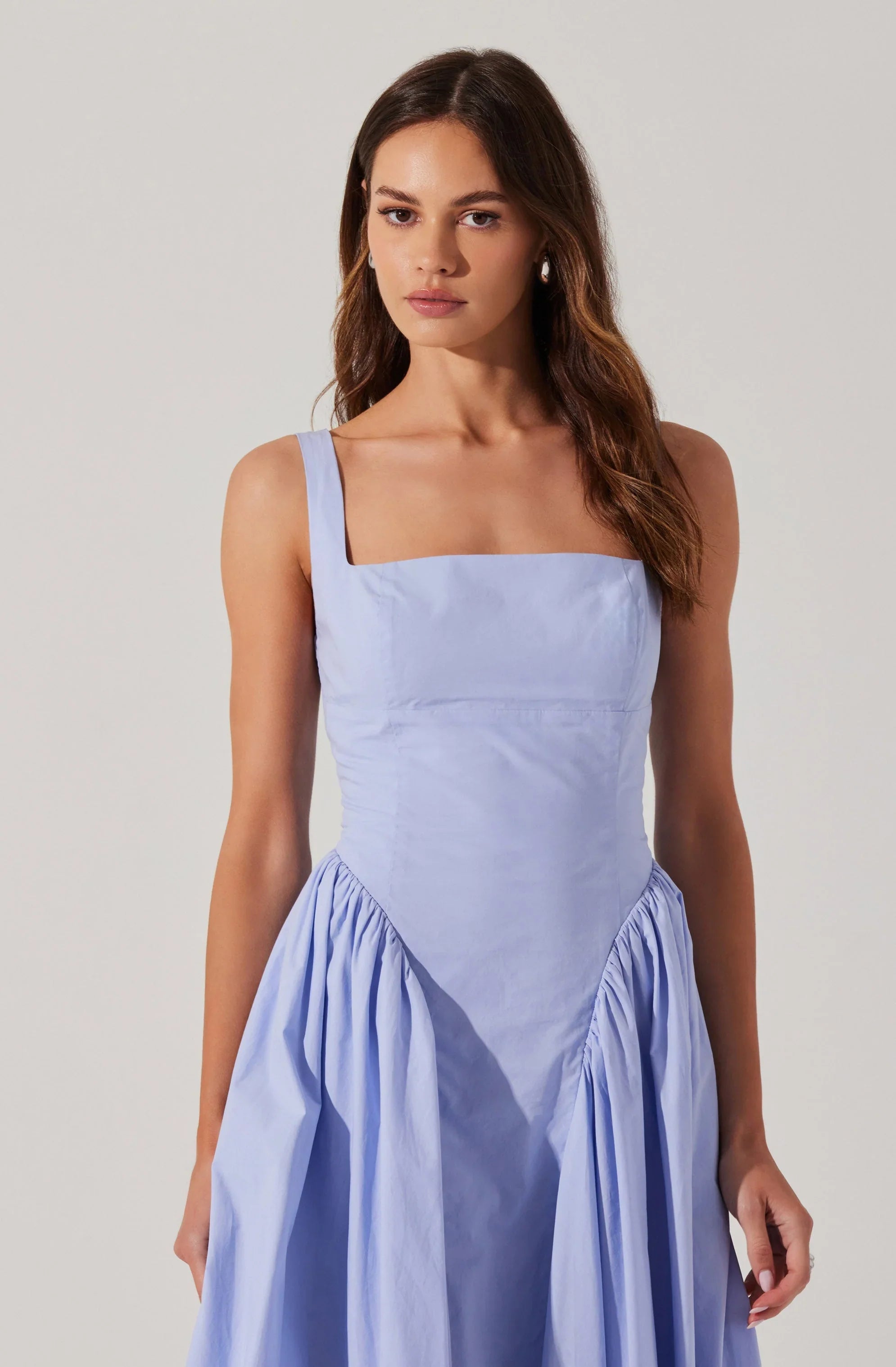 Lbruh Vinya Poplin Drop Waist Dress