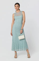 Inixyf Annabella Semi-Sheer Lace Maxi Dress
