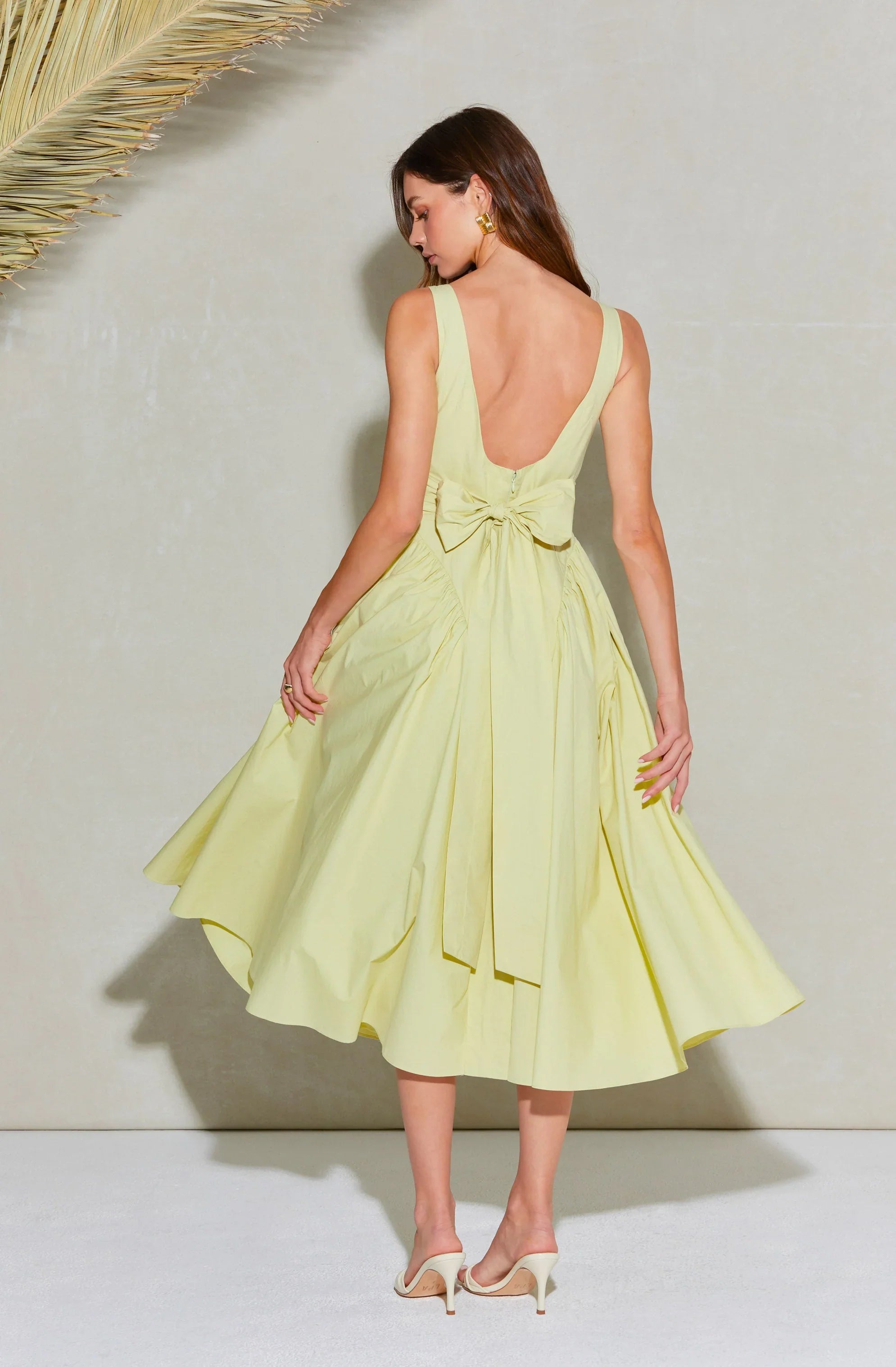 Lbruh Vinya Poplin Drop Waist Dress