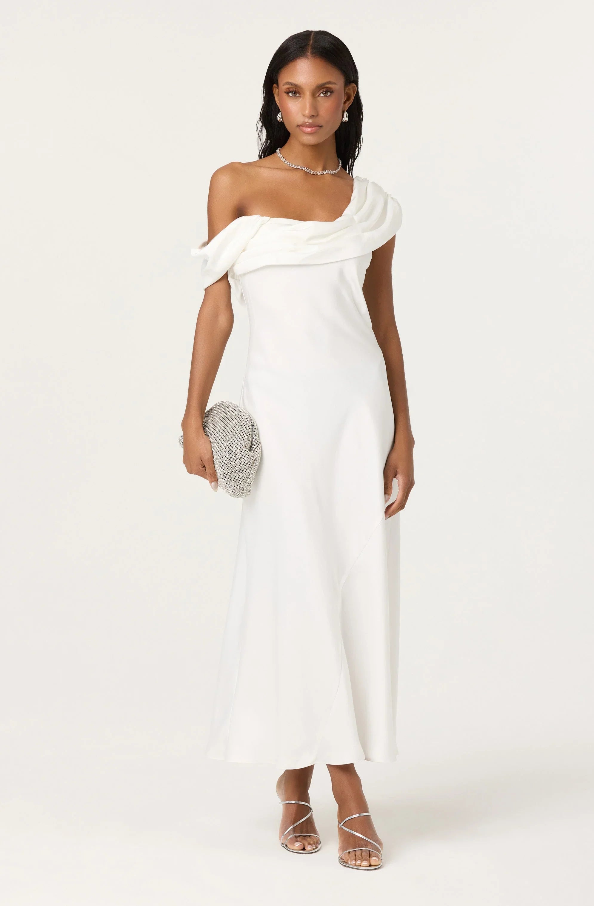 Lbruh Alyssia One Shoulder Maxi Dress