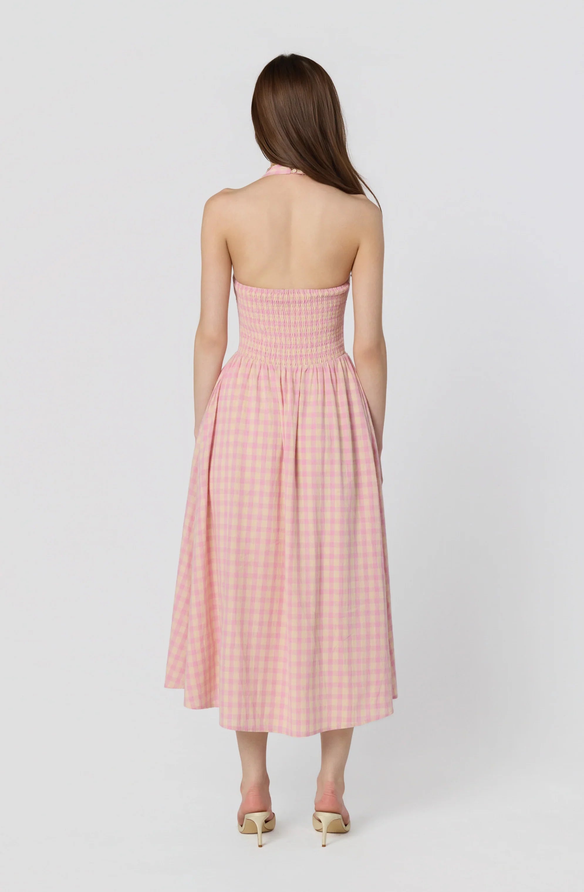 Inixyf Marianna Halter Midi Dress