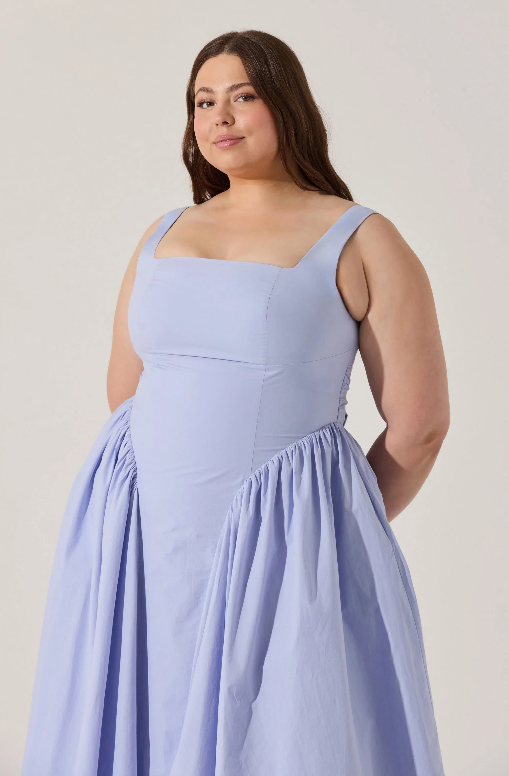 Lbruh Vinya Poplin Drop Waist Dress