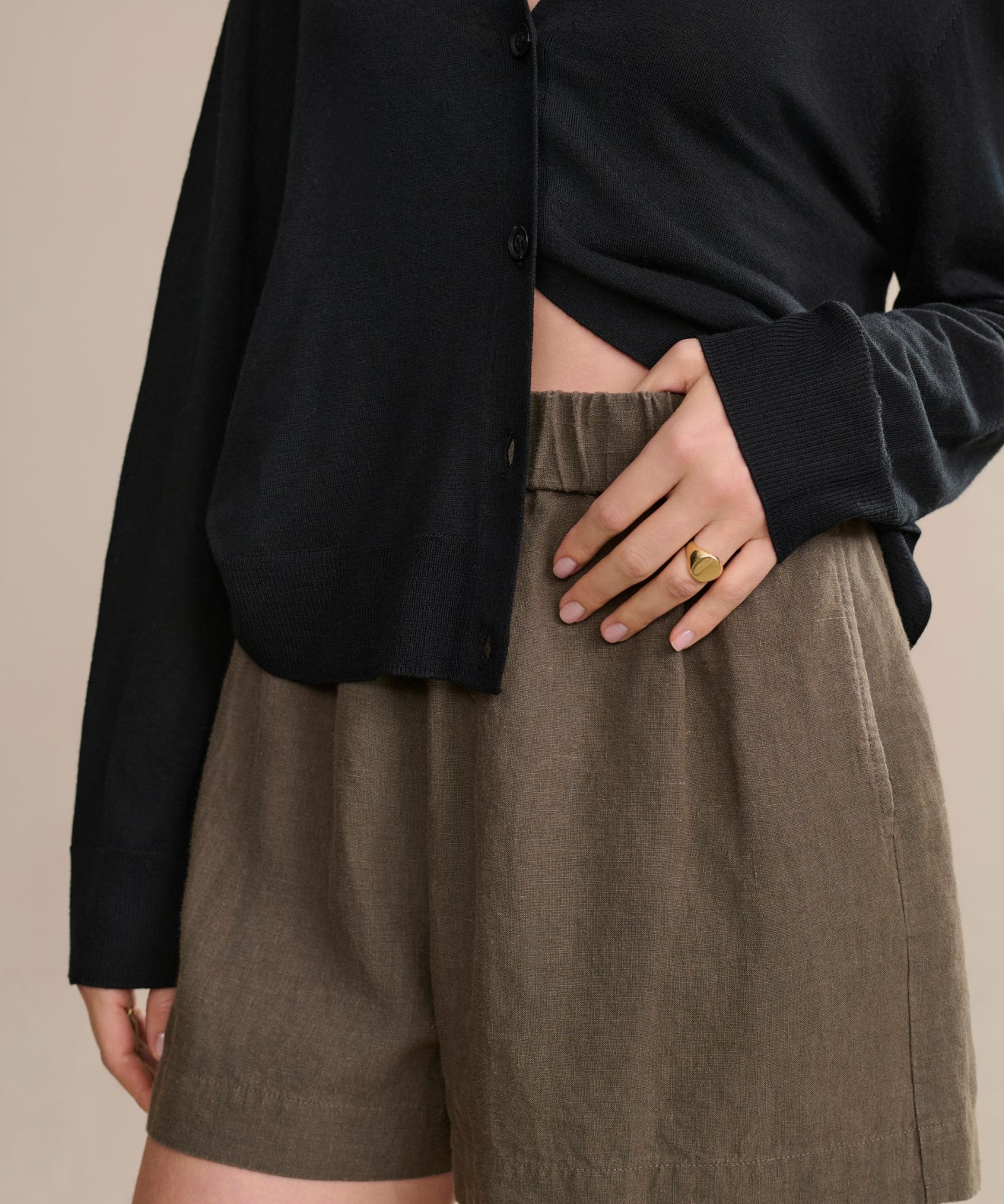 Linen Logan Short