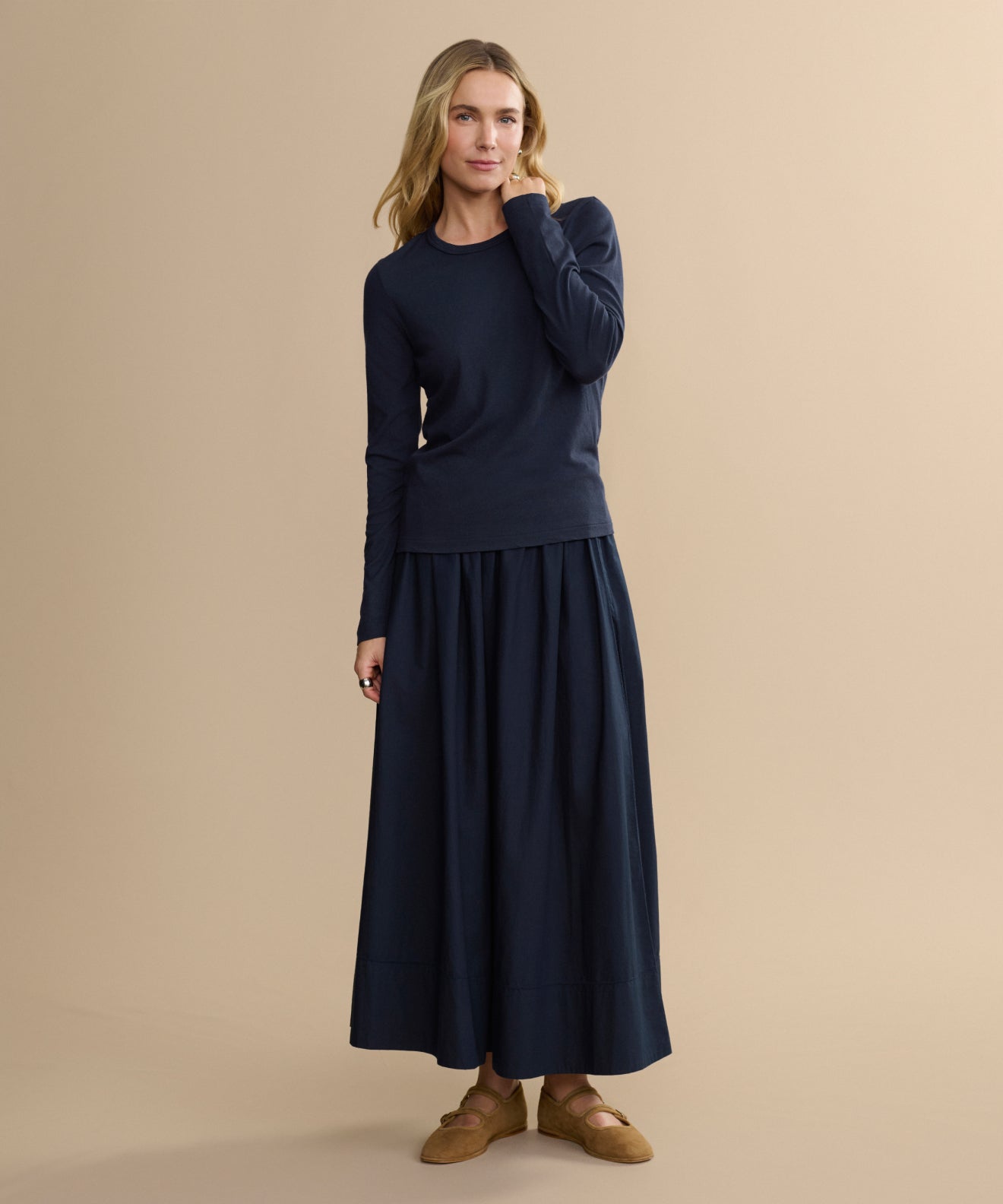 Long-Sleeve Slim Tee