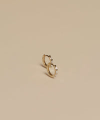 Merit Baguette Hoops