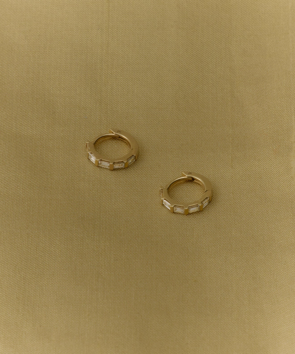 Merit Baguette Hoops