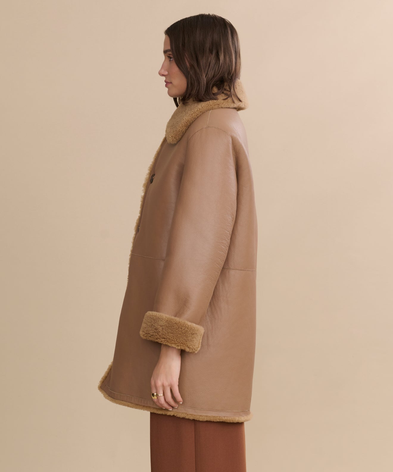 Shearling Aurora Coat