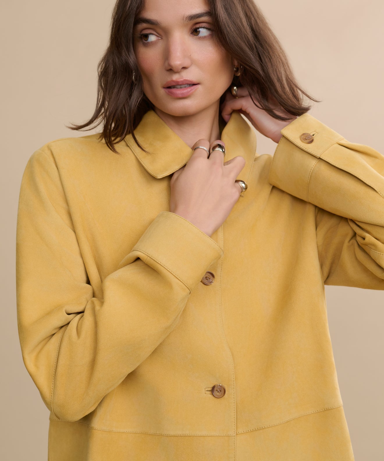 Suede Lennox Jacket